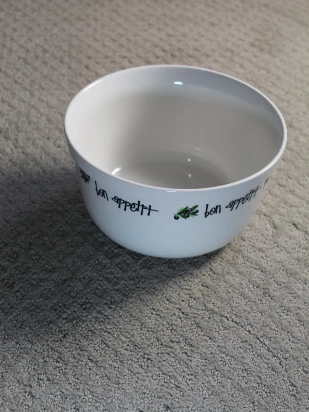 Heavy Duty Pasta Serving Bowl California Pantry Olives 